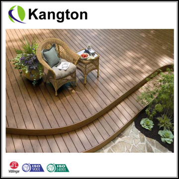 Balcony Flooring Wood Plástico (deck WPC)